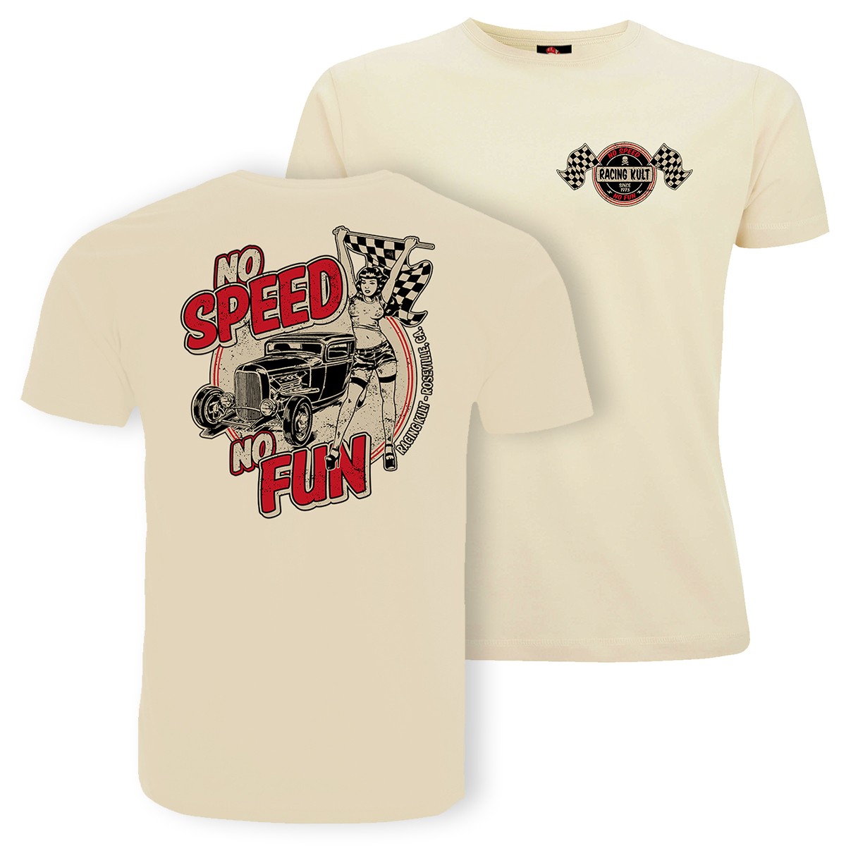 Racing Kult T-Shirt No Speed No Fun