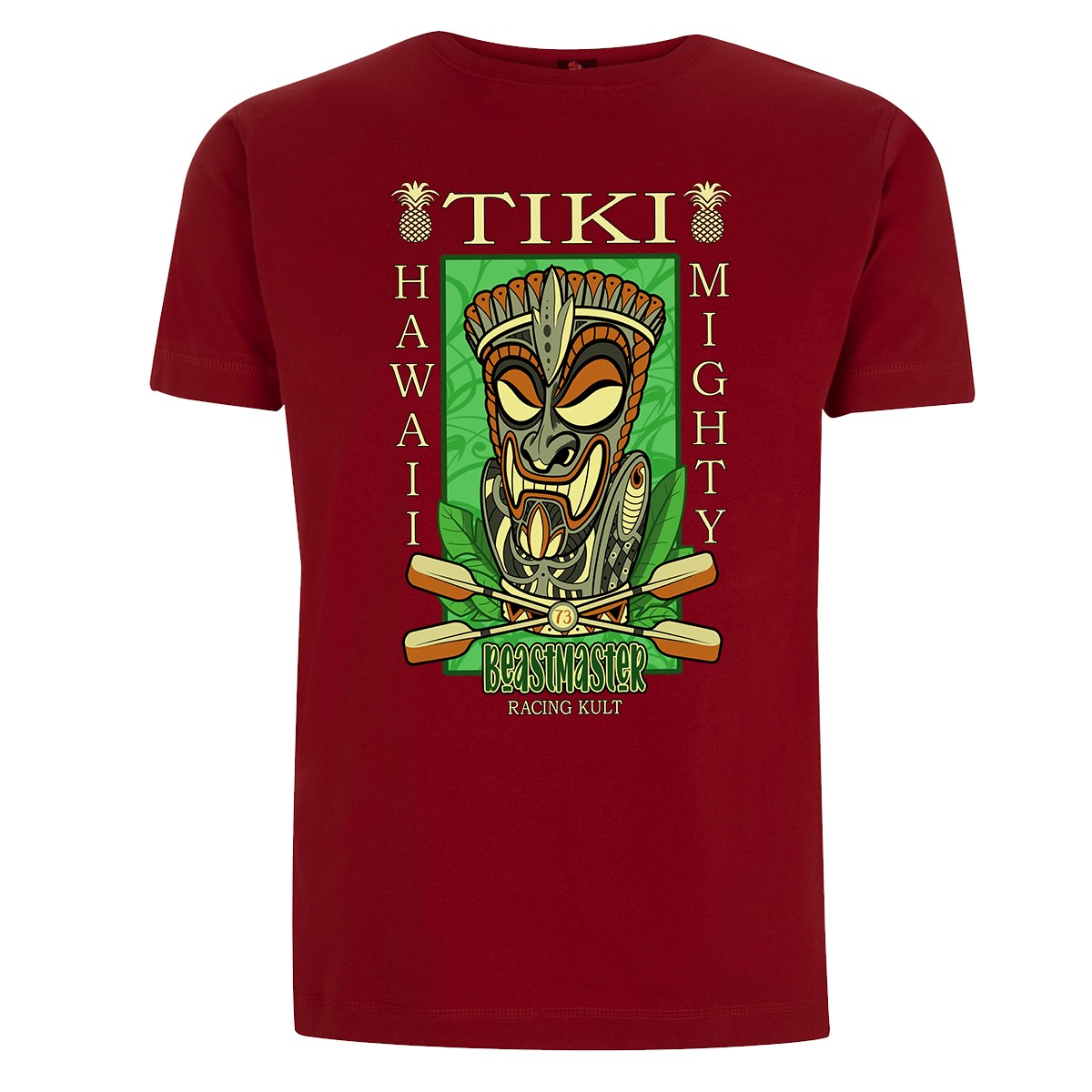 Racing Kult T-Shirt Tiki Frontprint