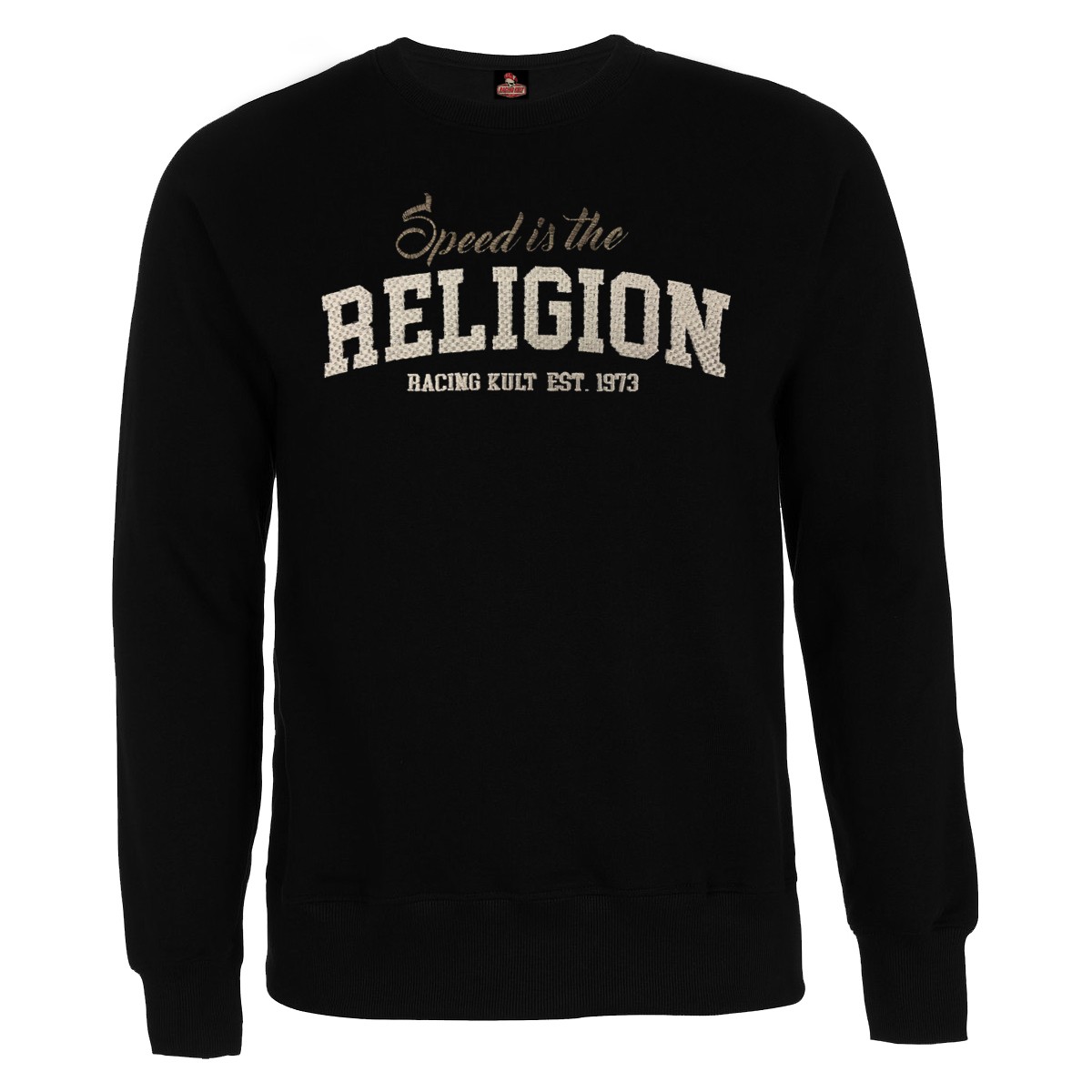 Racing Kult Sweatshirt Religion mit Stick