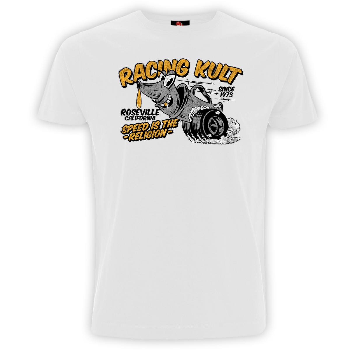 Racing Kult T-Shirt Ölkanne Frontprint